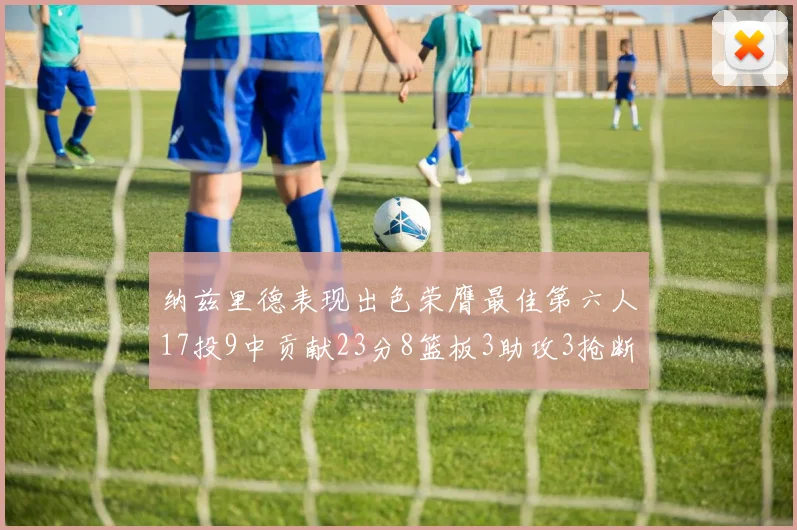 纳兹里德表现出色荣膺最佳第六人17投9中贡献23分8篮板3助攻3抢断1盖帽